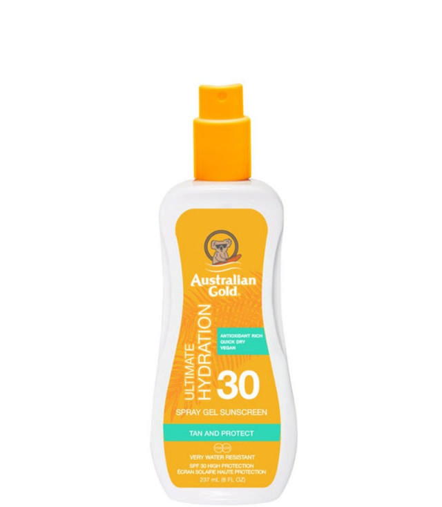 Australian Gold Ultimate Hydration Lotion Spray SPF30, 237 ml.