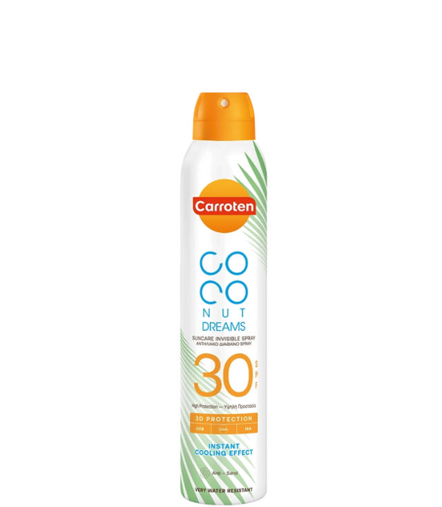 Carroten Suncare Dry Mist SPF 30, 200 ml.