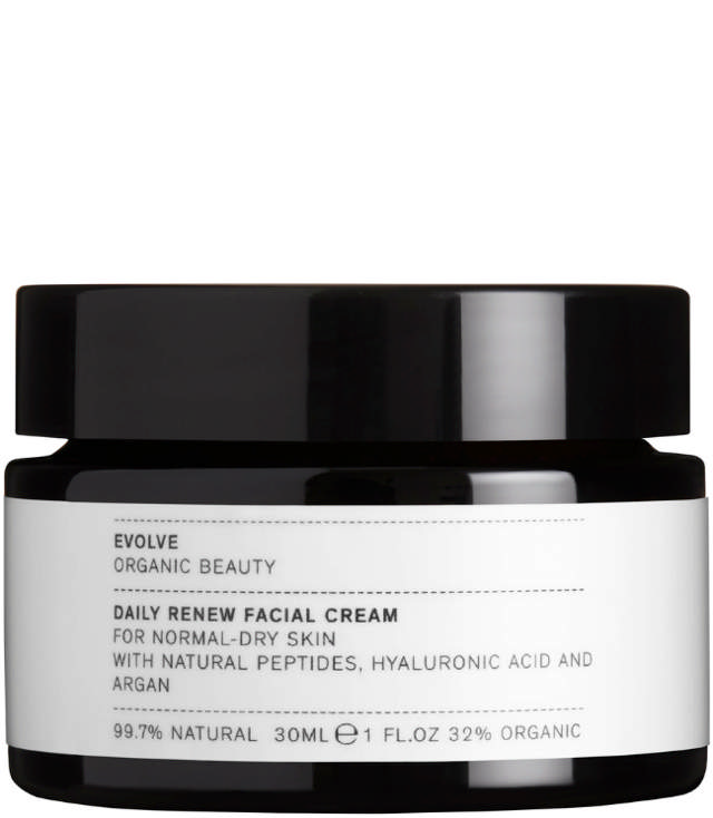 Evolve Organic Beauty Daily Renew Facial Cream, 30 ml.