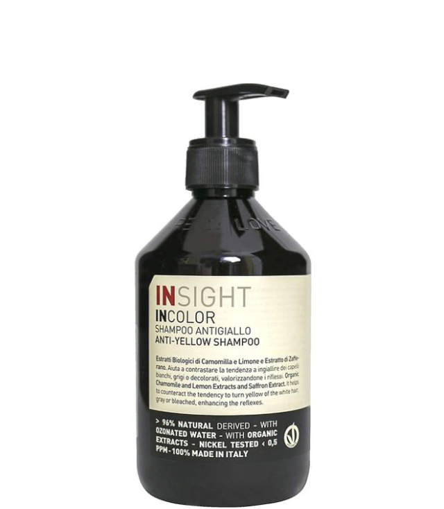 Insight Incolor Anti-yellow Shampoo, 400 ml.