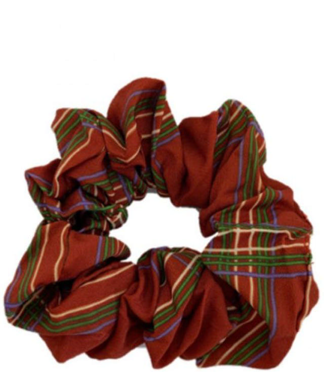 JA-NI Hair Accessories - Hair Scrunchie, The Red Checkered