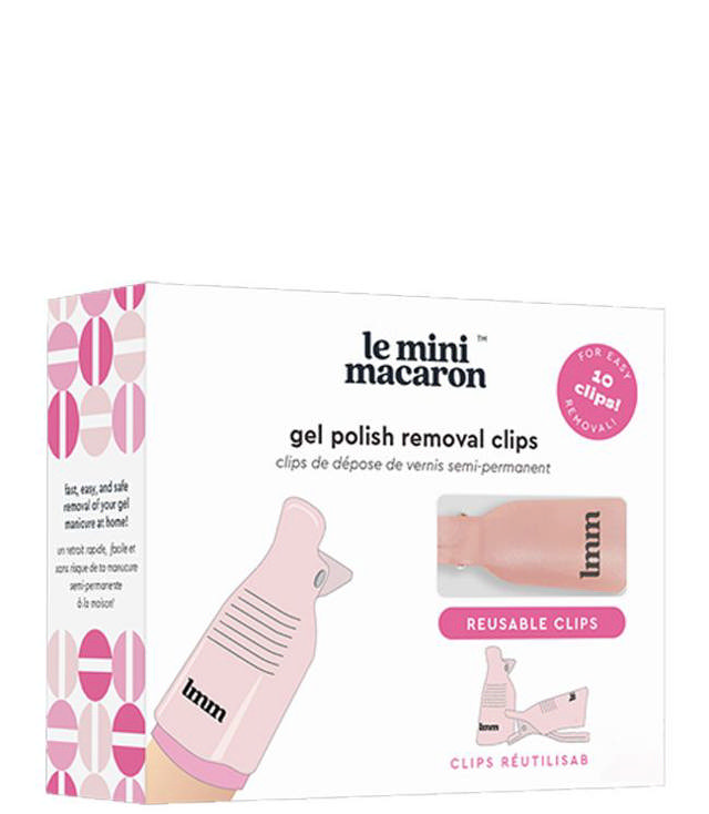 Le Mini Macaron Removal Clips, 10 stk.