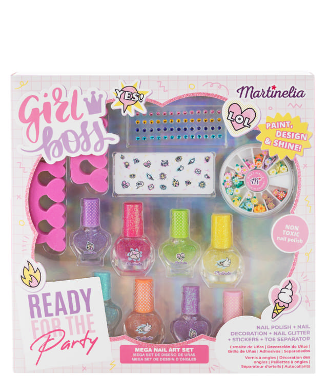 Martinelia Super Girl Mega Nail Art Set