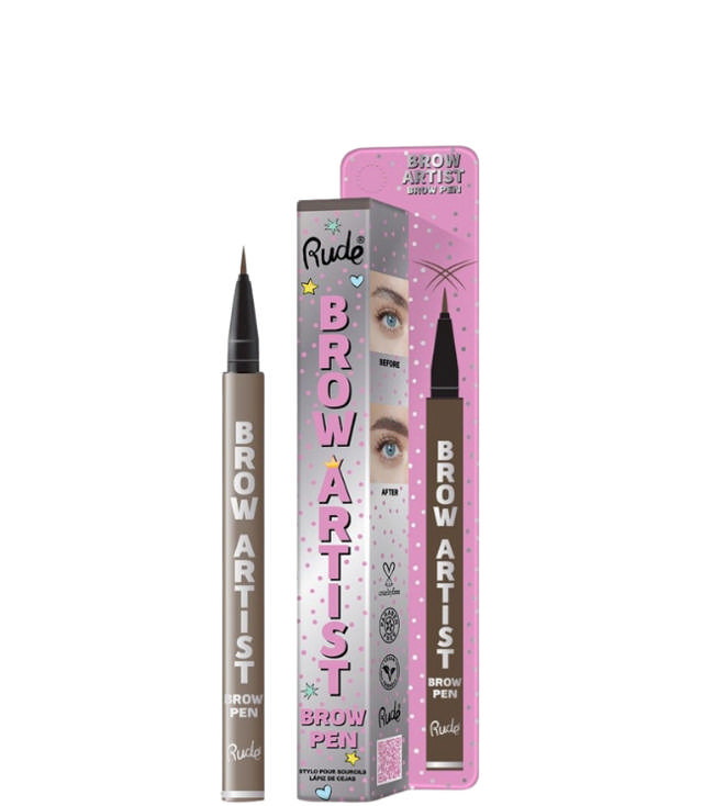 Rude Cosmetics Brow Artist Brow Pen - Neutral Brown