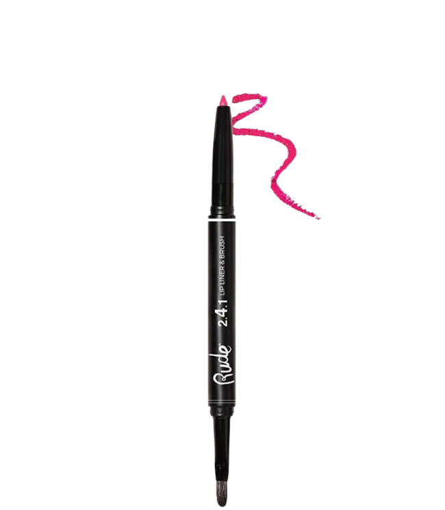 Rude Cosmetics 2.4.1 Lip Liner & Brush - Frisky