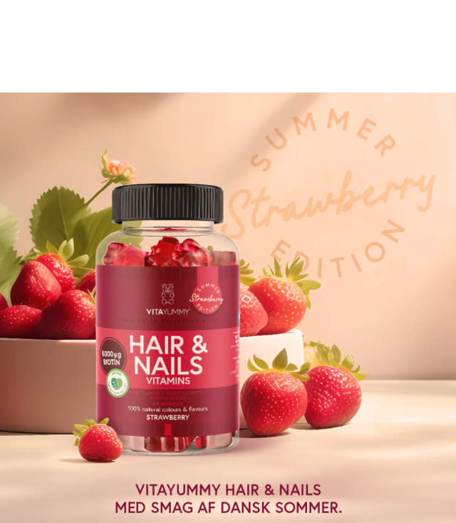 VitaYummy Hair & Nails Strawberry (Summer Edition 2024)