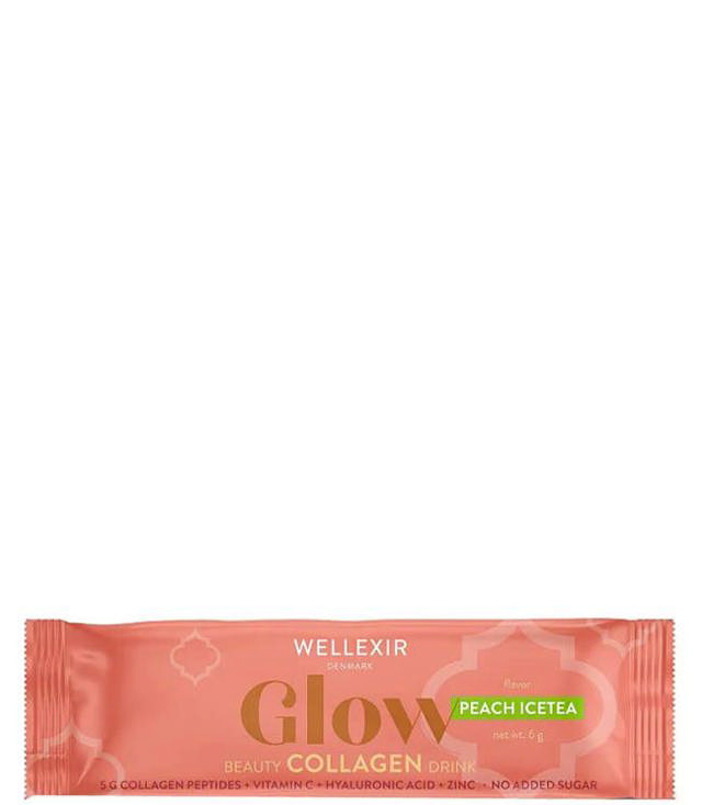 Wellexir Glow Beauty Drink Peach Ice Tea, 1 stk.