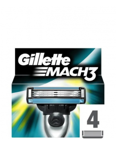 Gillette Mach 3, 4-pack Blade
